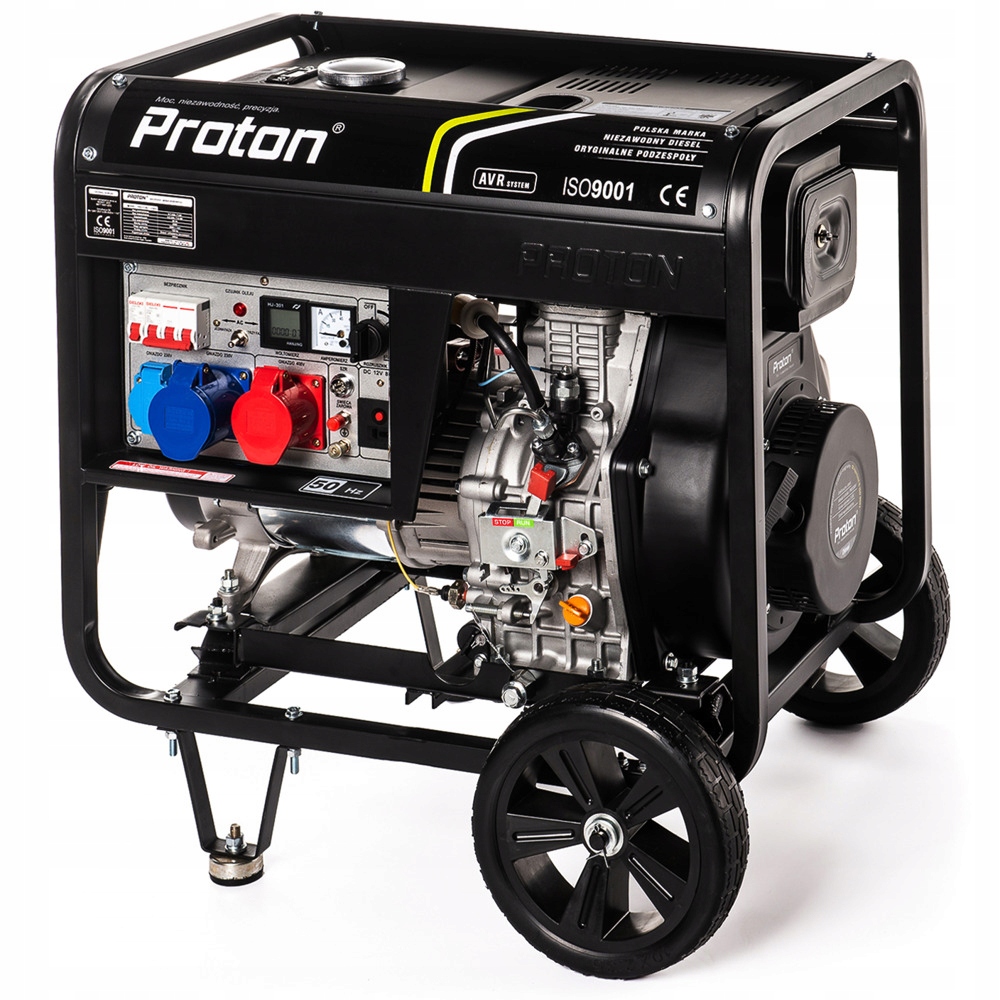 Prenosný jednofázový dieselový generátor Proton 6800 W